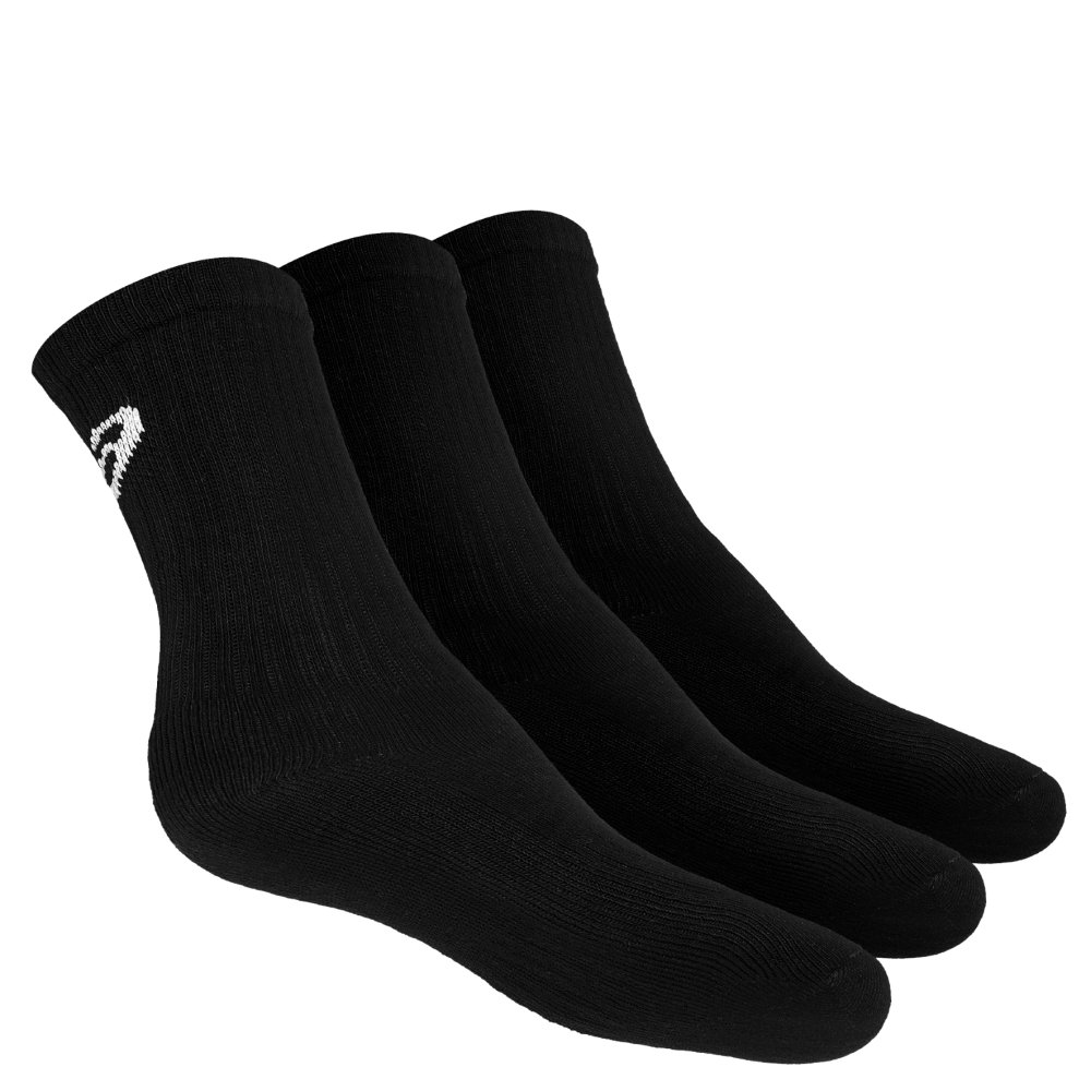 3PPK CREW SOCK BLACK 