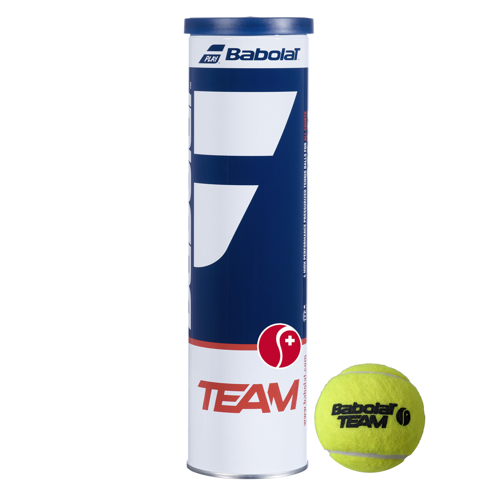 TEAM SWISS x4 - OFF. BALL SWISS TENNIS